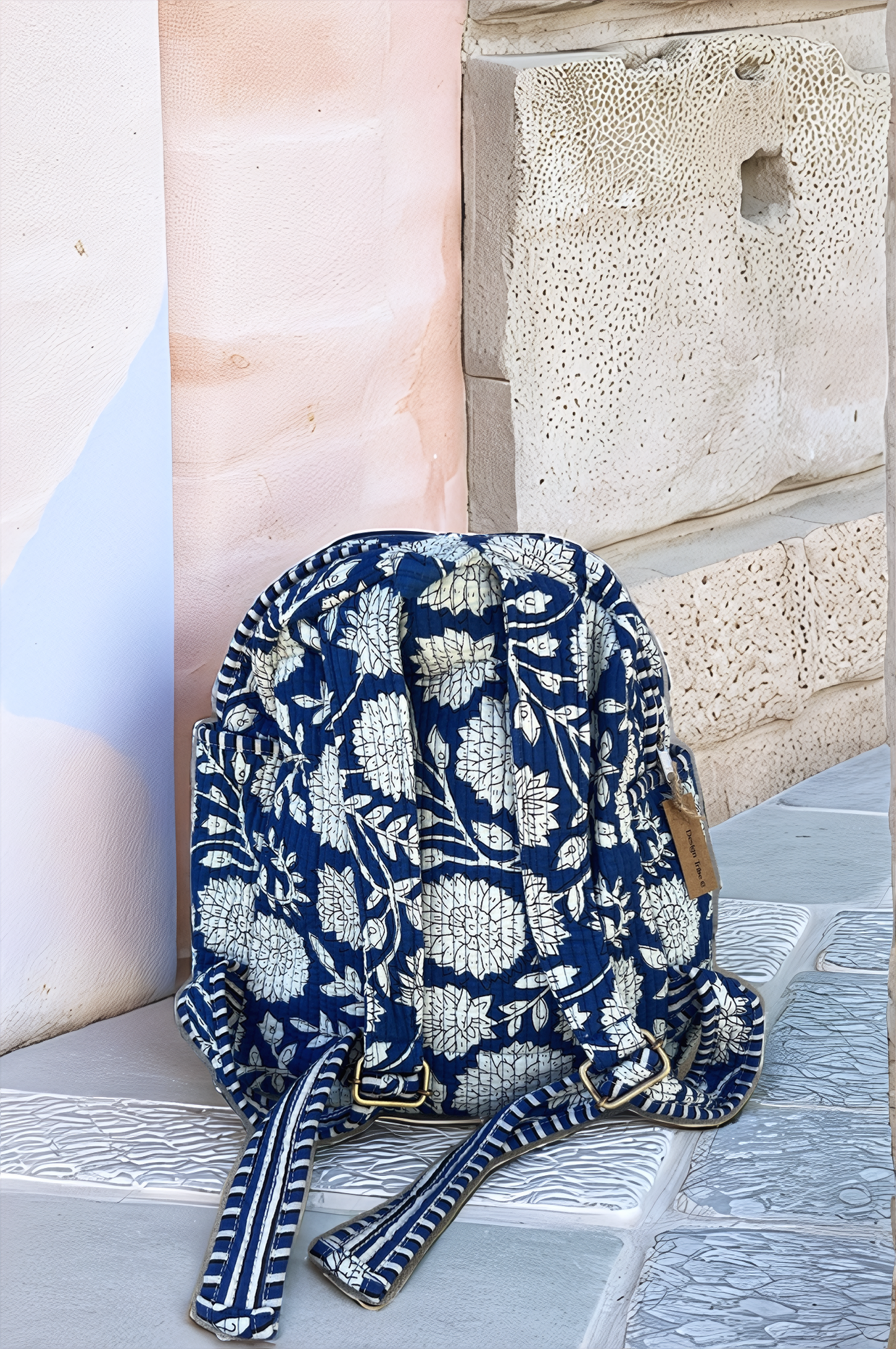 Navy backpack