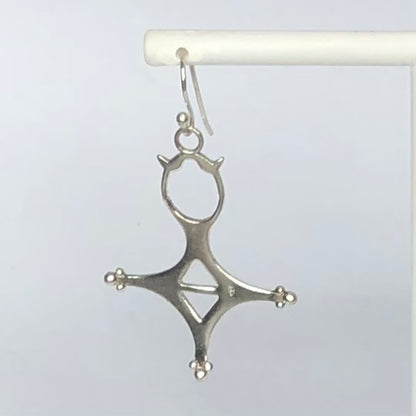 Silver Tuareg Raj Earrings